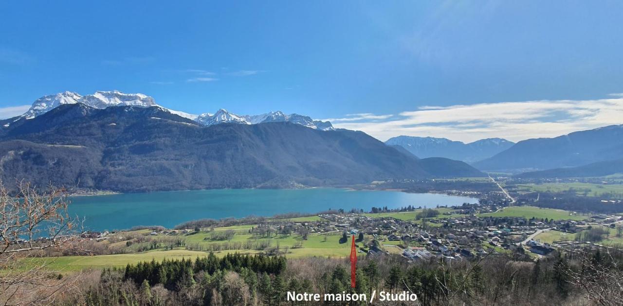 Studio A La Campagne Au Bout Du Lac D'Annecy Doussard Eksteriør bilde